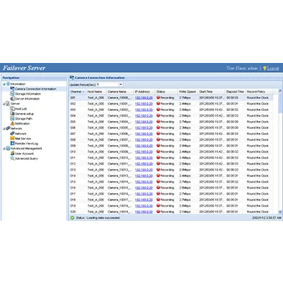 GeoVision - 55-FSCH0-128 - GV-Failover Server Channels 128 Channel Software