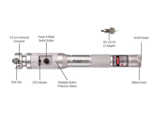 Jonard Tools - VFL-300 - Rugged Visual Fault Locator Kit