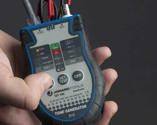 Jonard Tools - TETP-901 - Cable Tester Tone & Probe Kit+ w/ ABN