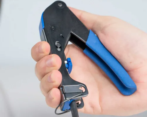 Jonard Tools - CTF-180 - 360° Compression Tool for Short and Long RG59 and RG6 Connectors