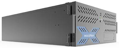 ExacqVision - 6408-96T-R4A - 96TB A Series Hybrid 4U Recorder Professional Client Win10 with 8 IP Cameras Licenses