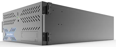 ExacqVision - 6408-96T-R4A-E - 96TB A Series Hybrid 4U Recorder Enterprise Client Win10 with 8 IP Cameras Licenses