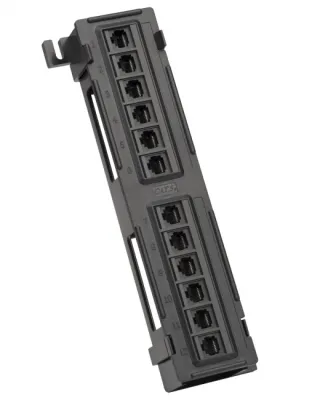Platinum Tools - 660-12C6 - Patch Panel, 12 Port, Cat6, NS, 110 Box