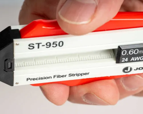 Jonard Tools - ST-950 - Precision Fiber Optic Stripper (0.6 - 1.1 mm)