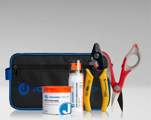 Jonard Tools - TK-283 - All-In-One Fiber Cleaning Kit