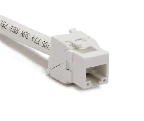 Platinum Tools - 751-1 - Keystone Jack, Cat6A, Shielded, Tool-less. Bag.