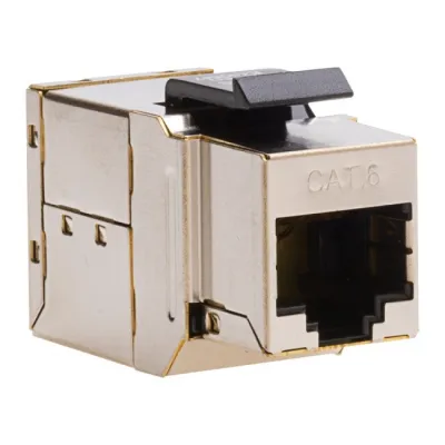 Platinum Tools - 766WH-1 - Cat5e Keystone Coupler, F to F, White UTP 1/Bag