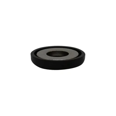 Magdaddy - 82004 - N45M Round Magnet Mount, 26 lbs, 6.55mm Hole Size