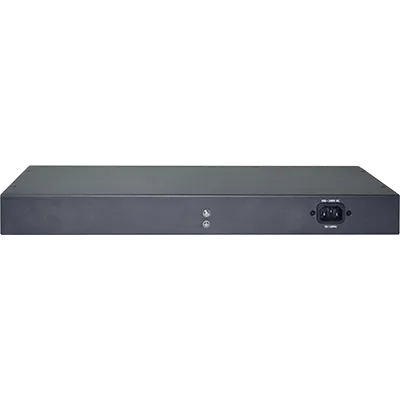 GeoVision - 84-APOE241-C01U - 24-port Gigabit 802.3at+ 2 RJ45 uplink port +2 SFP uplink port Easy Web Smart PoE Switch