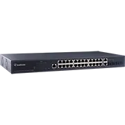 GeoVision - 84-APOE242-001U - 24-Port Gigabit PoE +2 Gigabit SFP uplink port +2 combo port Web Managed PoE Switch, US