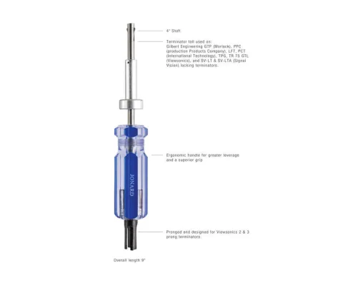 Jonard Tools - TT-7V - Terminator Tool With Prongs