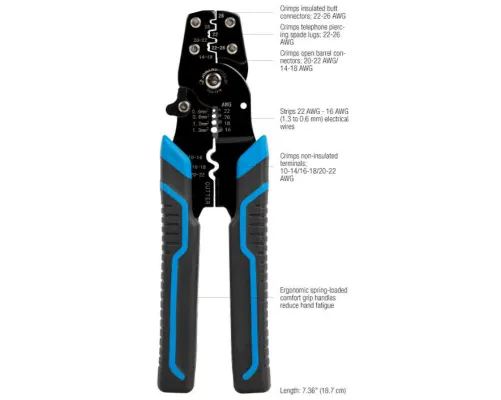 Jonard Tools - TCC-1416 - Electric Lug and Terminal Crimper