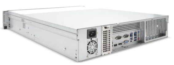 EXACQ - IP08-240T-FAL-E - IP 2U Rackmount Frontload A-Series exacqVision NVR with 8 IP Enterprise licenses (150 max), 240TB RAID5 configured storage (220TB usable). Linux Ubuntu 22.04 LTS OS on SSD, 16GB RAM, Dual 2.5GbE on-board, 6 x USB, 1 x HDMI, 