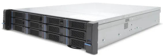 EXACQ - IP08-160T-FAW-E - IP 2U Rackmount Frontload A-Series exacqVision NVR with 8 IP Enterprise licenses (150 max), 160TB RAID5 configured storage (140TB usable). Windows 10 IoT Ent LTSC OS on SSD, 16GB RAM, Dual 2.5GbE on-board, 6 x USB, 1 x HDMI,
