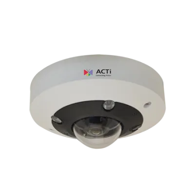 ACTi - A713 - 5MP Outdoor Hemispheric Dome with D/N, Adaptive IR, Extreme WDR, SLLS, Fixed Lens