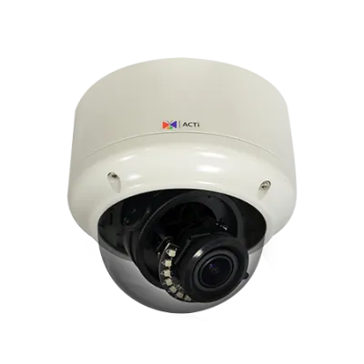 ACTi - A83 - 2MP Outdoor Zoom Dome with D/N, Adaptive IR, Extreme WDR, ELLS, 4.3x Zoom Lens