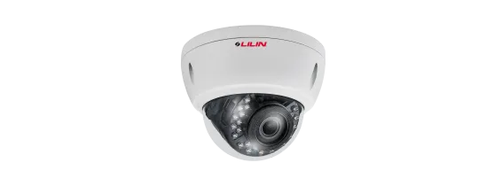 Lilin - AHD605AX4.2 - Outdoor 5MP IR Dome Radiant Distance up to 20M, VF 2.8-12mm Lens, 0.08 Lux, AHD 5MP, CVBS, DC12V Barrel Connector, 8W, UTC Function (AHD-Coaxial Protocol)