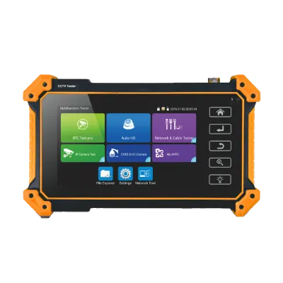 AVYCON - AIVO-54T4K - 5.4" ALL-IN-ONE Network Compact Tester, TVI & Analog Compatible, 8MP TVI, 4K IP support, PoE Power, 4K HDMI In/Out, Touch Screen, WiFi, Compact Wristband Style