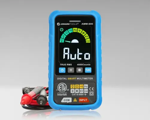 Jonard - AMM-600 - 600V Automatic Intelligent Digital Multimeter 