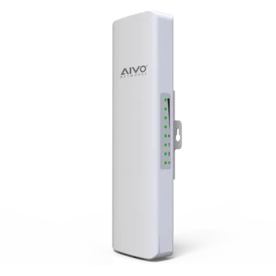 AVYCON - ANCP3005Q - Professional Wi-Fi CPE Network Bridge, Qualcomm Chipset, Indoor/Outdoor, 5.8GHz Frequency, 48V POE Power Supply(Included), Long range transmission up to 6 miles, IEEE802.11 a/an, High Power Output up to 23dBm