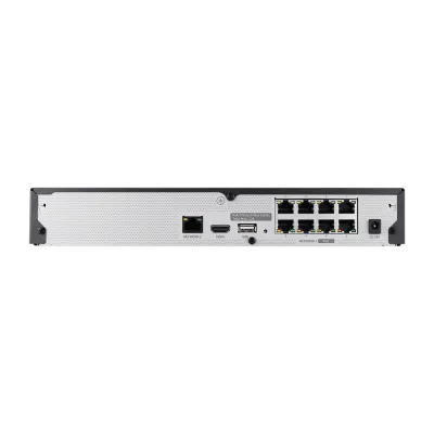 Hanwha - ARN-810S-2TB - Wisenet A-Series 8 Channel PoE NVR, 2TB