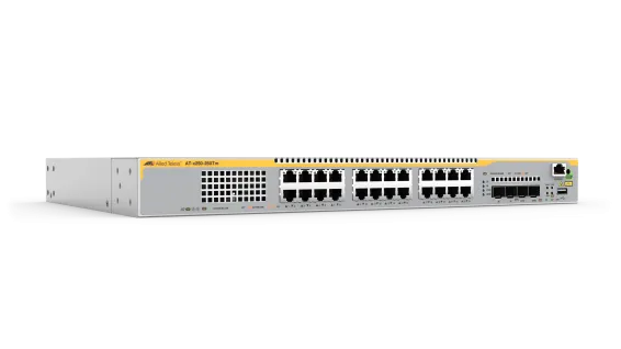 Hanwha - HV-x250-28XTm-10 - 10 Gigabit Layer 3 Lite Stackable Switch, 24x 100M/1/2.5/5/10G