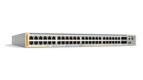 Hanwha - HV-x530-52GPXm-90 - L3 Stackable Switch, 40x 10/100/1000-T PoE+ 