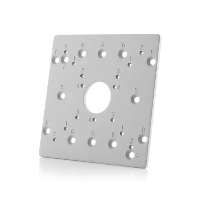 IDIS - AV-EBAS-W - Square Electrical Box Adapter for ConteraIP Panoramic 