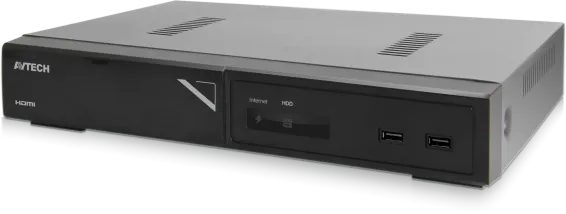 AVTECH - AVH1109-6TB - 9 Channel with 8 POE Ports Push Video NVR with 6 TB preinstalled 
