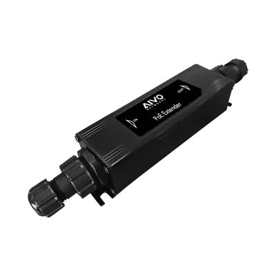 AVYCON - AVN-PO-EXT22G - Gigabit PoE Extender, extends the range of PoE and ethernet up to additional 300 feet, outdoor/indoor use