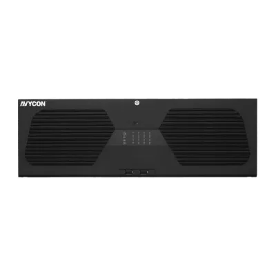 AVYCON - AVR-NN8128E2N-FD-112T - H.265, 128CH 4K NVR with Dual NIC, 30FPS@4K per ch, 786Mbps, ONVIF, Dual HDMI (4K&2K), Smart AI, Fisheye Dewarping, RAID 0,1,5,6,10, 112TB HDD Installed