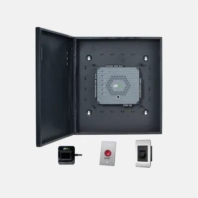 ZKTeco USA - Atlas460-4 Door KIT - Atlas Bio Series Kit 4-Door Access Control Panel with Built-in PoE and WiFi