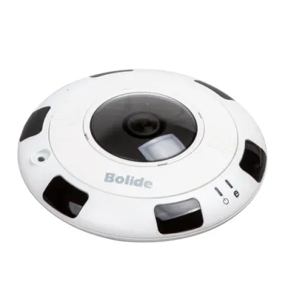BOLIDE - BN1208FE - 12MP 360° Fisheye Camera, 6pcs Super Flux IR LED, 75ft IR
