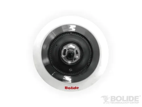 BOLIDE - BN1908FE/NDAA - H.265 12MP Fisheye Camera, Up to 8 Views, 360° Fisheye View, 180° Panoramic and Double Panoramic Modes, IR Up to 16Ft, Built-in Microphone, Built-in POE, IP67 Rated, micro SD card slot
