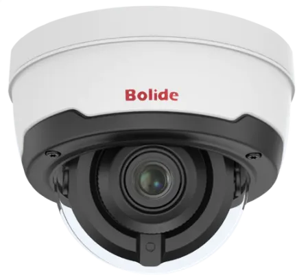 BOLIDE - BN8029AVAIRAI/NDAA - H.265 5MP 2.7-13.5mm Motorized Lens Varifocal IP67 IK10 IR Vandal-proof Dome Camera, POE, 12VDC, SD Card Slot, Audio In/Out, Alarm In/Out, IR Up to 90ft, iPac AI Enabled with Facial Recognition System, NDAA Compliant