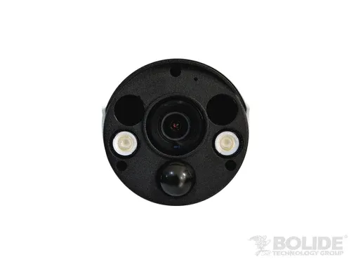 BOLIDE - BN8035F/NDAA - H.265 5MP Floodlight Camera, 2 Built-in Floodlights with Distance Up to 30 Feet, Built-in PIR with Up to 60 Feet, Two-Way Audio with Built-in Mic and Speaker, IP67, SD Card Slot, 12VDC, NDAA Compliant