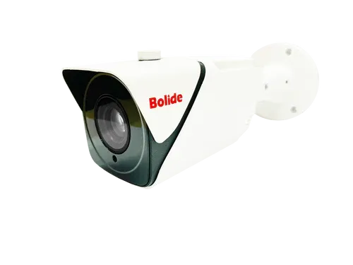 BOLIDE - BN8037AI/NDAA - H.265 5MP License Plate Camera 5.0-50mm Motorized Lens Varifocal IP67 IR Bullet Camera, POE, 12VDC, SD Card Slot, Audio In/Out, Alarm In/Out, IR Up to 240ft, iPac AI Enabled with License Plate Recognition Facial Recognition S