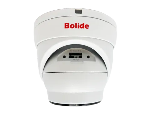 BOLIDE - BN9019/NDAA - H.265 8MP ( 4K ) 2.8mm Fixed Lens IP67 IR Eyeball Camera, POE, 12VDC, Micro SD Slot, IR Up to 90ft, Built-in Mic, NDAA Compliant