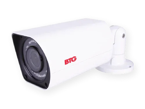 BOLIDE - BTG1236/28AHQ - 2MP AHD / TVI / CVI / Analog Bullet Camera Control Over Coax, 2.8-12mm Varifocal Lens 