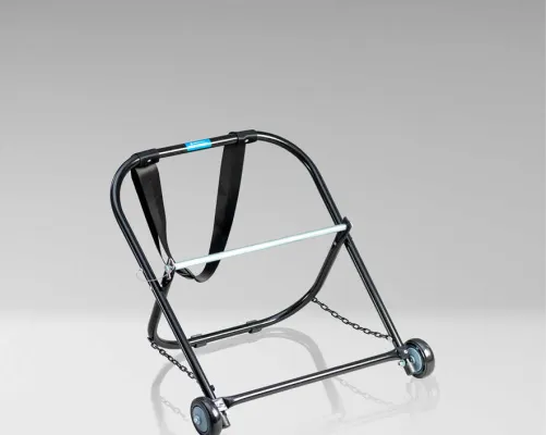 Jonard Tools - CC-2721WS - Steel Cable Caddy, 21" Wide W/Wheels & Strap