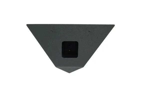 Ganz - CMC-25-HD - Corner Mount Camera 1080p AHD, Black Faceplate, 2.5mm Lens