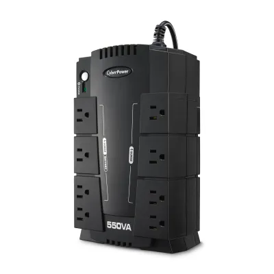 Cyber Power- CP550SLG - Power Panel Personal Edition Software Simulated Sine Wave 