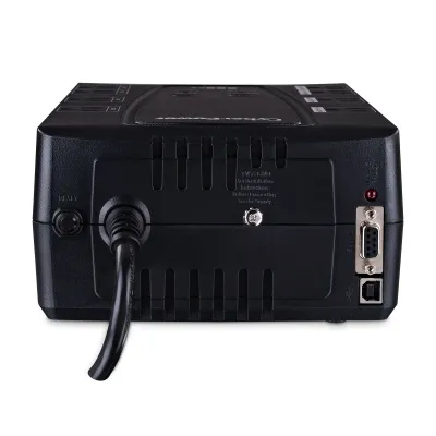 CYBERPOWER - CP685AVRLCD - 685VA / 390W UPS with LCD Status Panel, Office Software, Auto Shutdown and Automatic Voltage Regulation, USB Connectivity