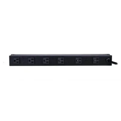 CYBERPOWER - CPS1215RMS - 1800 J, 120 V, 12 NEMA 5-20R (6 front, 6 rear), 15 ft cord, 3 year warranty