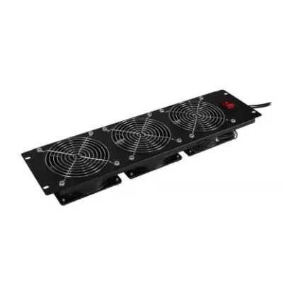 CYBERPOWER - CRA11003 - 3U 19" fan panel, 3x 110/120Vac cooling fans; 290 CFM, 2 year warranty