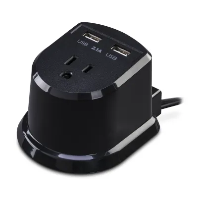 Cyber Power - CSP105U - 125V, 2 (2.1A shared) USB ports, 5 ft cord, 1 year warranty
