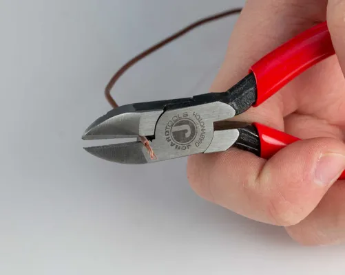 Jonard Tools - DIABVNOTCH - Diagonal Pliers Crushing Slitting