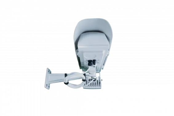 Hanwha - SHB-V-3200HPR - Outdoor enclosure with PoE+, IR and Wall mount for Box cameras. Compatible with most XNB and PNB Cameras. See complete camera compatibility list in the mount selection tool.