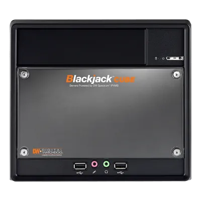 Digital Watchdog - DW-BJCUBE18T-LX - Linux based Blackjack Cube-LX NVR by DW Spectrum IPVMS 18TB HDD