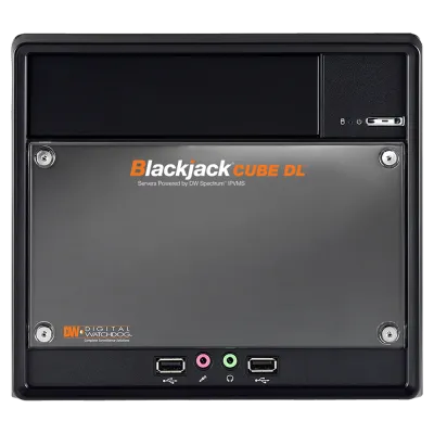 Digital Watchdog - DW-BJCUBE4T-DL - Windows based Blackjack Cube NVR Powered by DW Spectrum IPVMS 4 TB HDD